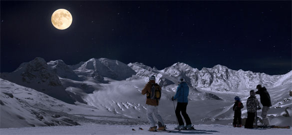sciare-di-notte