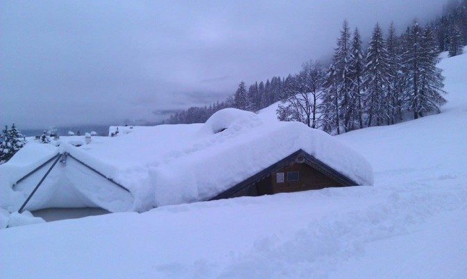 Neve a Cortina - foto Scuola Sci Cristallo