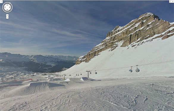 Sbarca in Italia Google Street View per le Piste da Sci