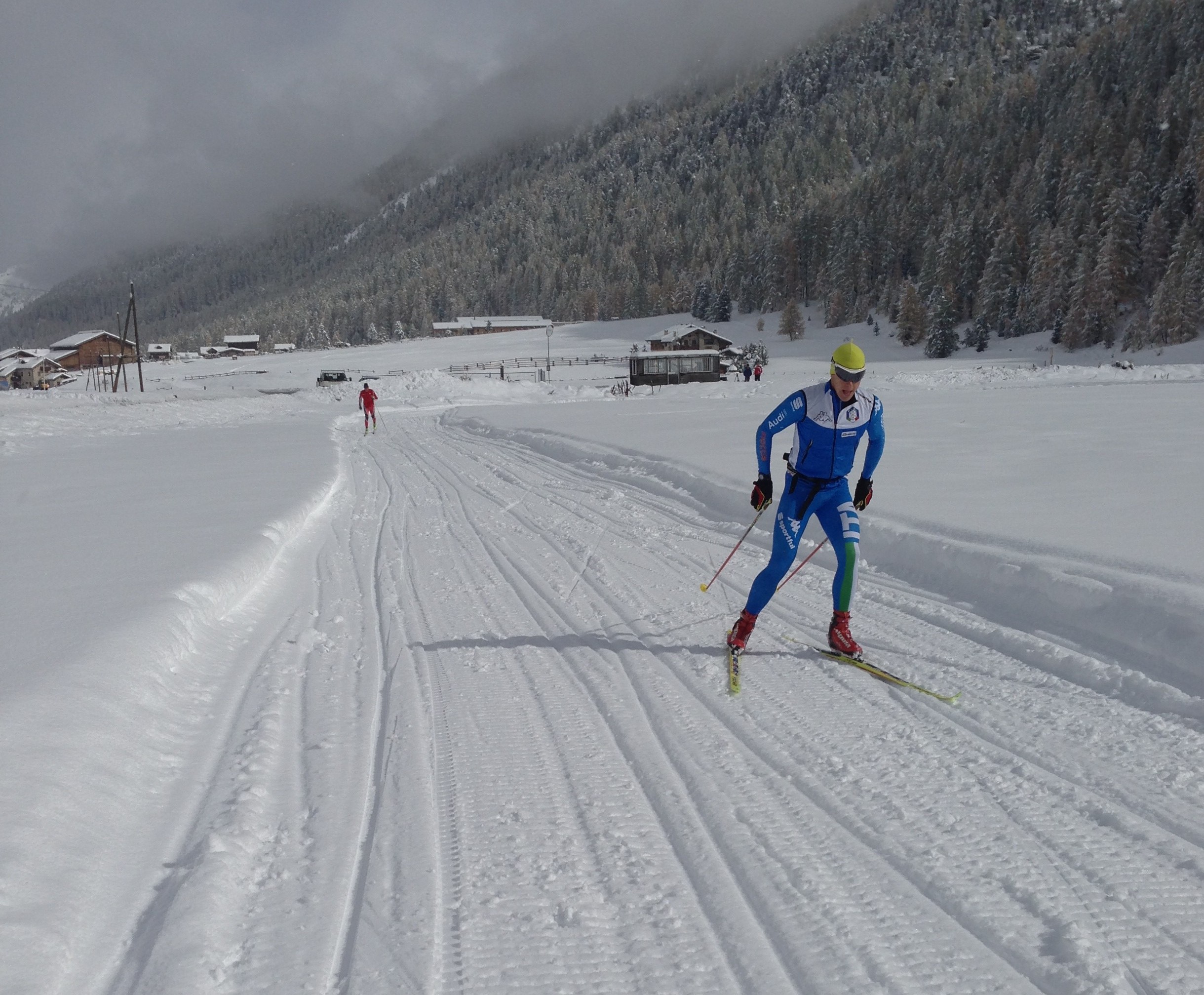 55cm di neve, e Livigno apre le prime piste per lo sci di Fondo