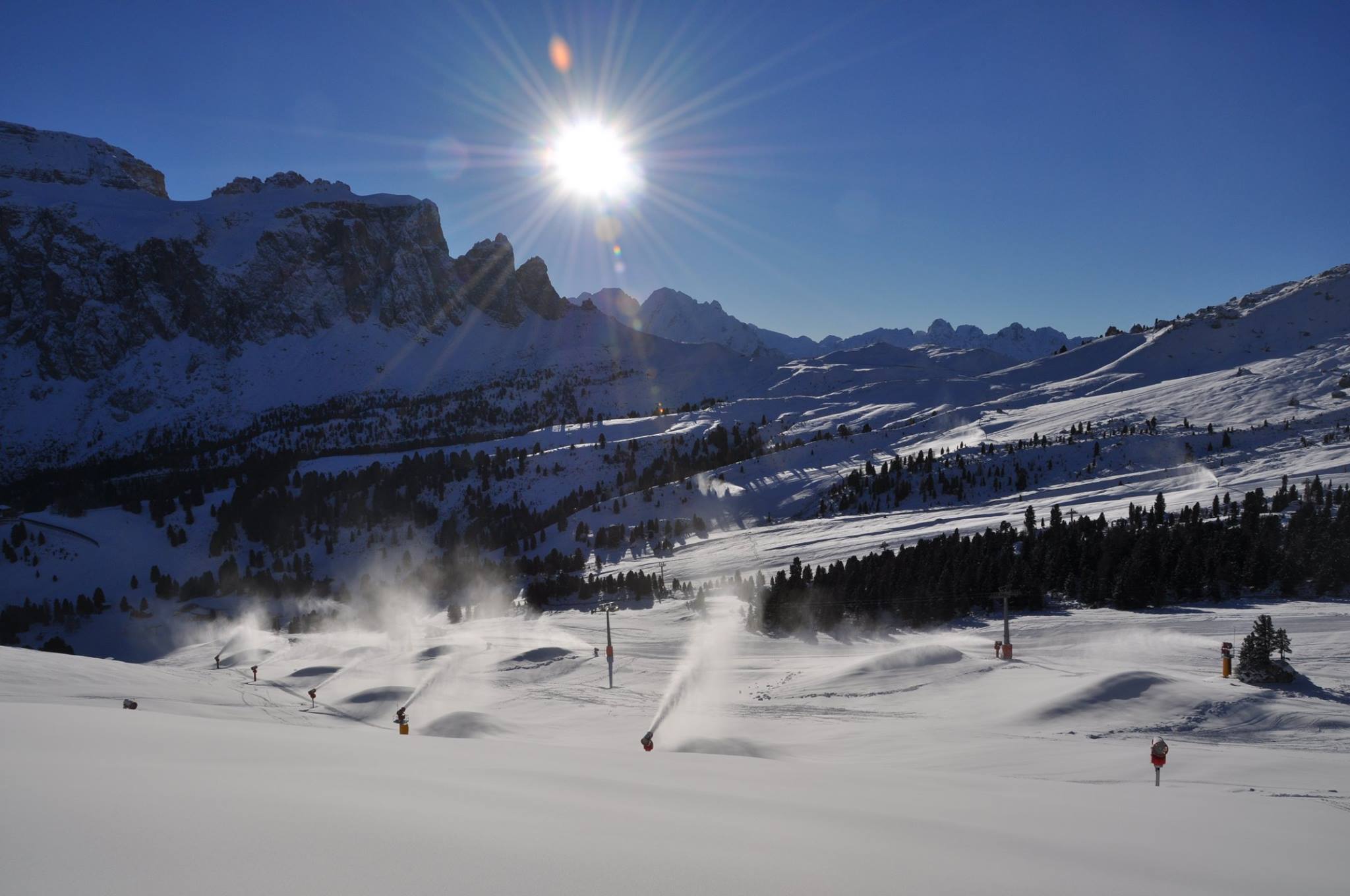 Val Gardena: aperte le prime piste da sci con skipass scontato del 50%