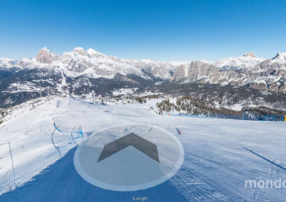 Cortina sbarca su Google Ski Maps, ora si puo’ sciare anche virtualmente