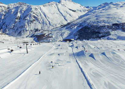 Livigno: lo snowpark Mottolino è aperto al 100%