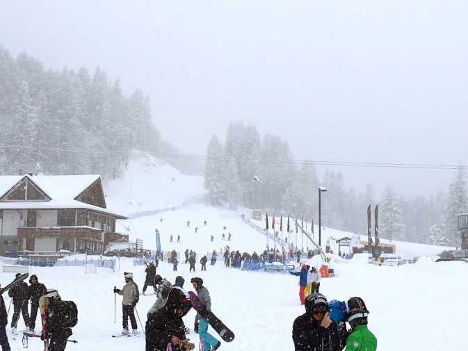 Nevicata Comprensorio Bardonecchia Ski