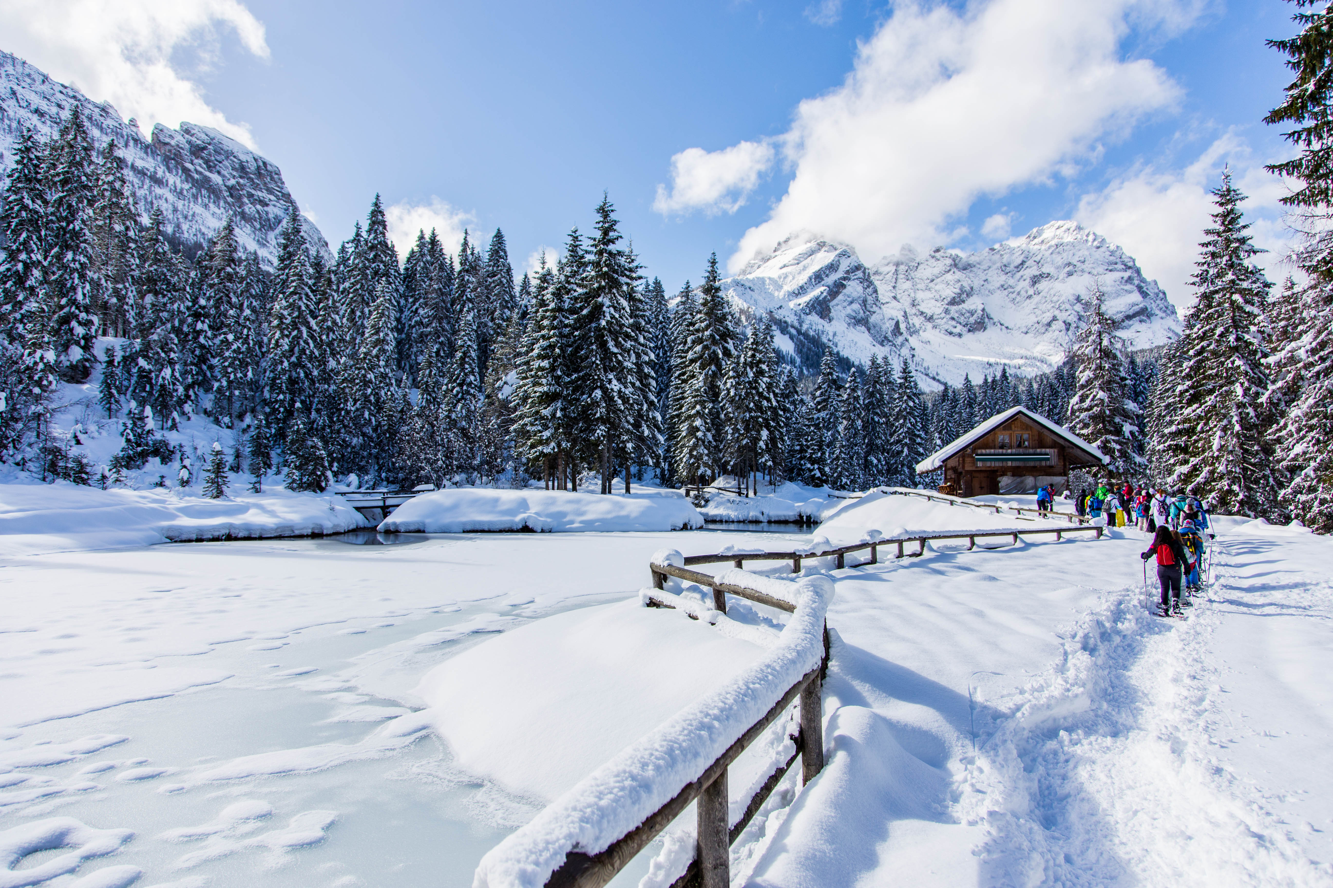 100 magnifiche FOTO di Paesaggi Innevati dopo le recenti Nevicate