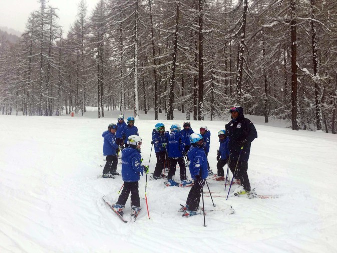 Ski Team a Bardonecchia